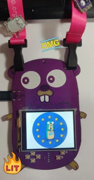 welcome to gopher badge