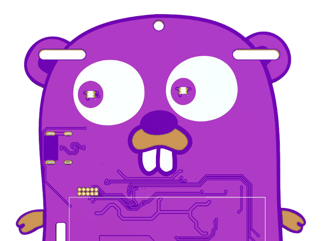 GopherBadge PCB